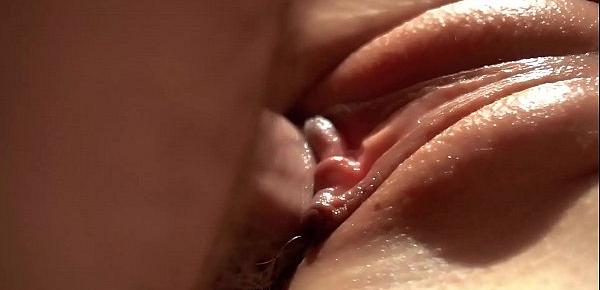  Close-up. Flooded her Entire Pussy with Sperm